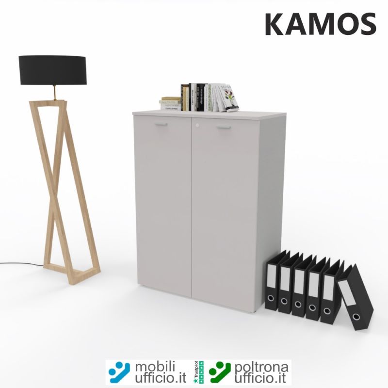 KMS102 mobile medio KAMOS archivio con 2 ante e serratura