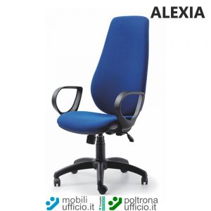 ABC/10 poltrona ergonomica ALEXIA schienale alto