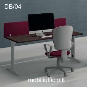DB/04 scrivania DERBY prof. 80 base a T
