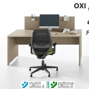 111.04X scrivania OXI prof. 80 base pannellata